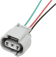 BIZOCA 3 Pin Female Auto Waterproof Electronic Connector Car Vehicle Speed Sensor Ralink Meter Plug for DJ7037FA-2.2-21(1 x 15cm Wire)