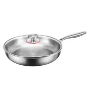 Frying Pan Egg Pan With Lid Multi Functional Nonstick Cookware Titanium