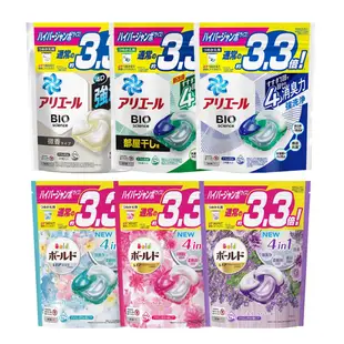 日本P&G 4D洗衣膠球 洗衣球 補充包39入/36入/33入/26入(多款任選) (4.4折)