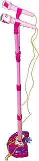 Gogogmee Karaoke Machine with Microphone Stand Portable Karaoke for Dual Microphone for Music Education and Celebration Events for Boys