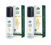 2 x Safecare Roll On Minyak Angin Aromatherapy Refreshing Oil Relieves Headache