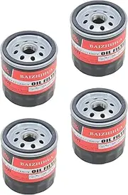 4-Pack BAIZHIHUA LF-3221 Oil Filter Replaces 69J-13440-04-00, 69J134400400, 69J-13440-03-00, 69J-13440-04 Fits Yamaha 150 175 200 225 250 HP, Mercury 225HP Outboard Engine Cruiser, Series Sport Boat