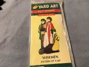 Yard Art Simple and Easy Pattern Christmas Wisemen New