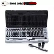 Action 35 Piece 3/8” Drive Metric Deep & Std Impact Socket Set 10143501