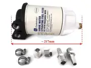 Boat Fuel Filter Water Separator Mercury Yamaha Johnson 35-60494-1 S3123 11/16"