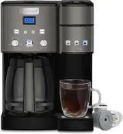Cuisinart Coffee Center 12-Cup Coffee Maker & Single-Serve Brewer, Black