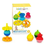 Lalaboom Wheels Spinner and Beads 10pcs