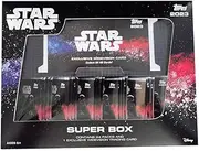 Topps 2023 Star Wars Flagship Super Hobby Box 24 Packs + 1 Exclusive Widevision Trading Card