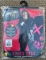 Suicide Squad Killer Croc Costume DC Comics Adult Size M Rubies #820117 NEW