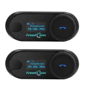 FreedConn Intercom Set of 2 T-COM SC PLUS Helmet Type Bluetooth 5.0 Helmet 935