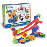 Learning Resources Gears! Gears! Gears! Machines in Motion,116 Pieces, STEM Toys