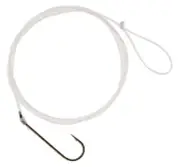 South Bend Snelled Aberdeen Bronze Hook - #4