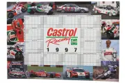 Castrol Racing 1997 Calendar Poster Larry Perkins Schwarz Giraudet Genuine