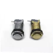 6PCS Arcade HAPP Style Push Button Chrome with Microswitch For JAMMA MAME DIY