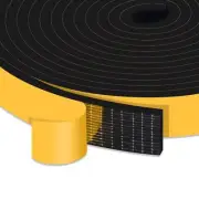 High Density Foam Weather Stripping Door Seal Strip Insulation Tape Roll for ...