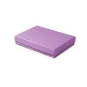 100 Matte Purple Jewelry Boxes- 5-7/16" x 3-1/2" x 1"