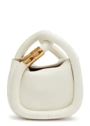 Boyy Wonton Charm Leather top Handle bag - White ONE SIZE