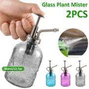 2Pcs Glass Plant Mister 360ml Plant Spritzer with Top Pump Fine Mist jeohY