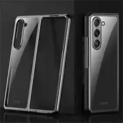 [YBROY] Case for Samsung Galaxy Z Fold5 5G, Ultra Thin, Anti-Fall, Anti-Scratch, Cover for Samsung Galaxy Z Fold5 5G.(Black)