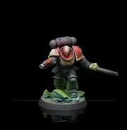Pro Painted Warhammer 40k Space Wolves Primaris Lieutenant Intercessor