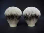 Lot of 2 SHD silvertip badger shaving brush knots (free shipping)