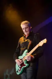 Steve Overland lead singer guitarist with British rock band FM liv- Old Photo 5