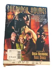 Sherlock Holmes 4 DVD Set Starring Basil Rathbone & Nigel Bruce SEALED