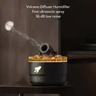 Volcano Diffuser Humidifier Auto Shut Off Low Noise RGB Light Ultrasonic Oil GE
