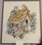 Rare Leisure Arts Cozy Re-tweets Cross Stitch Designs by Donna V. Giampa