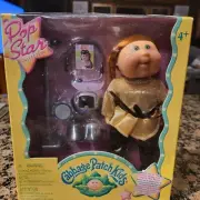 NIB CABBAGE PATCH KIDS DOLL 8" POP STAR COLLECTION 2005 CPK Rocks New Red hair