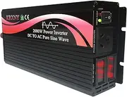 2000W Power Inverter Off Grid Pure Sine Wave 12V DC to 240V AC 50HZ for Home Solar System or Car Use
