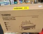TURBRO EF23-PB Eternal Flame Electric Fireplace Logs 23 In Remote Control 1400W