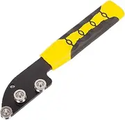 Wire Straightener, Network Cable Untwist Tool, Stainless Precision Manual Winding Portable Straightening Device for Wrapping Electrician Electrical Work HVAC Telecom Fencing