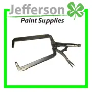Locking C Clamp 18 inch - Adjustable Curved Jaw Locking Pliers