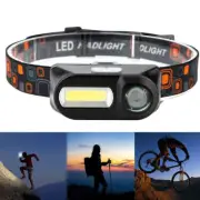 XPE COB LED Headlamp USB Rechargeable Flashlight Mini Headlight head light Torch