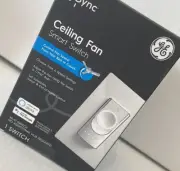 GE Cync Alexa Google Wi-Fi Smart Ceiling Fan Switch Neutral Wire White/204d