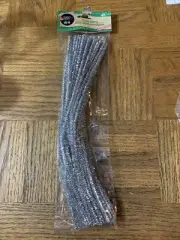 Crafters Square Tinsel Stems Silver