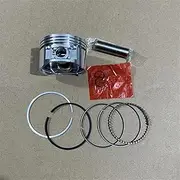 EH09 Piston Ring Pin Circlip Kit, for Robin, for Subaru, EH09 EH09-2 Engine Motor Piston Rings Pin Clips Assembly Rammer Tamper Cylinder Piston Gasket Kit