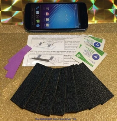 Get A Grip Strips for "Things That Slip" Phones, Remotes, Seniors Aids, Tablets