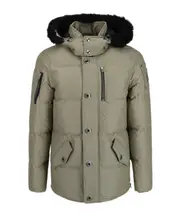 Moose Knuckles Q3 Hooded Jacket S,XL,M Nude