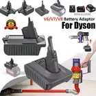 Adapter for Makita Milwaukee DeWalt 18V Battery Convert To Dyson V6 V7 V8 SV11