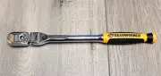 Gearwrench 120XP 1/4" x 9" Long Handle Locking Flex Ratchet w/Soft Grip #81055
