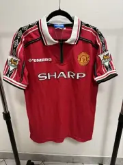 Manchester United 1998/99 Home Jersey, Beckham #7