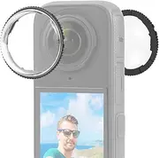 PU989T Panoramic Camera Lens Guards Lens Protective Cover Transparent Lens Cap Replacement for X4 Accessories