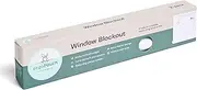[ergoPouch] Window Blockout Blinds, White, Pack of 2