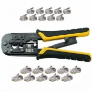 Klein Tool Modular Plug Installation Kit For RJ22, RJ11/RJ12, & RJ45 Connectors