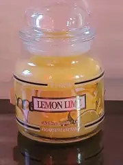 Yankee Candle - 3.7 oz Mini Jar - Black Band - LEMON LIME