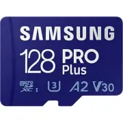Samsung Pro PLUS microSDXC Memory Card - 128GB Includes Adapter - Read up to