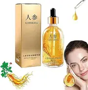 Ginseng Polypeptide Anti-Ageing Essence, Ginseng Gold Polypeptide Anti-Wrinkle Essence, Ginseng Essence Water, Firms Skin and Reduces Fine Lines Suitable for All Skin Types (1pcs)