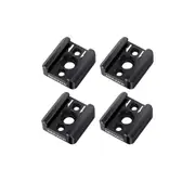 Universal Cold Shoe Mount Adapter for Dslr Camera Cage 1/4 Thread Compatible with Microphones